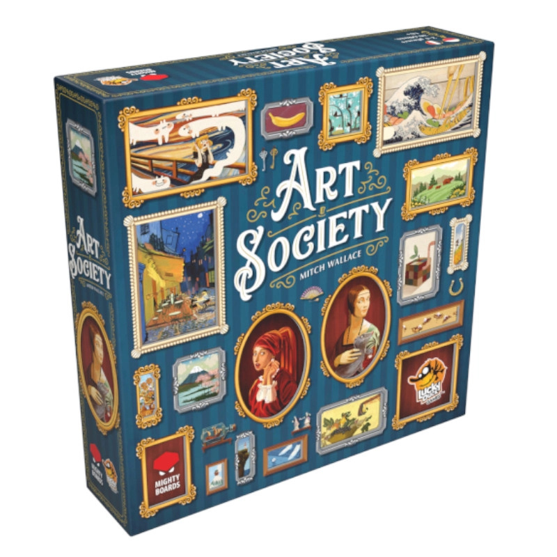 Art Society – strategická desková hra o aukcích a sbírkách umění