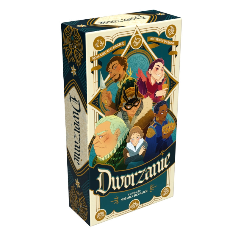 Dworzanie – karetní hra plná intrik od Lucky Duck Games