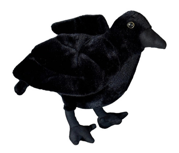 Plyšový krkavec 25 cm - 1 kus