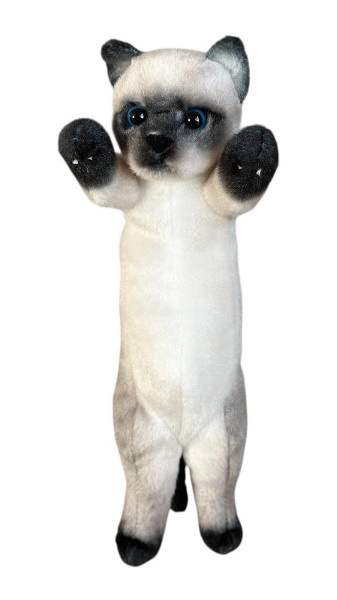 Plyšová kočka siamese 25 cm - 1 kus