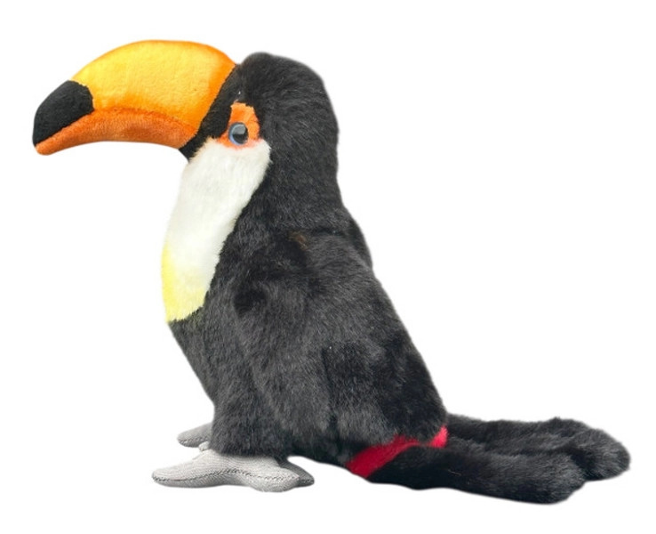 Plyšový tukan 19 cm