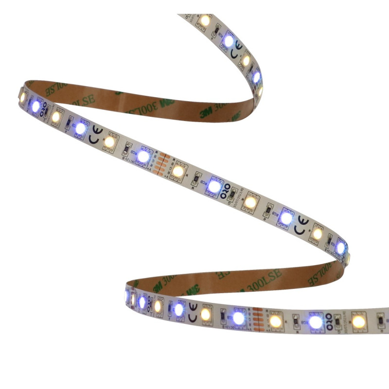 LED pásek LED-POL Strip SMD 12V/200LM/RGB 5M IP65