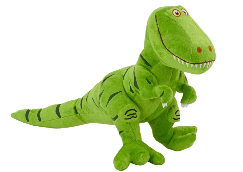 Plyšový dinosaurus zelený 70 × 40 cm