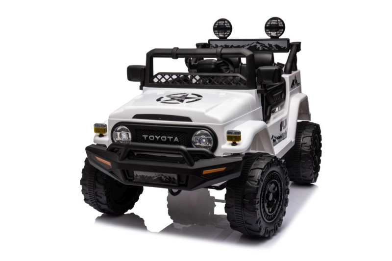 Lean Cars bateriový vůz Toyota FJ 4x4 bílá