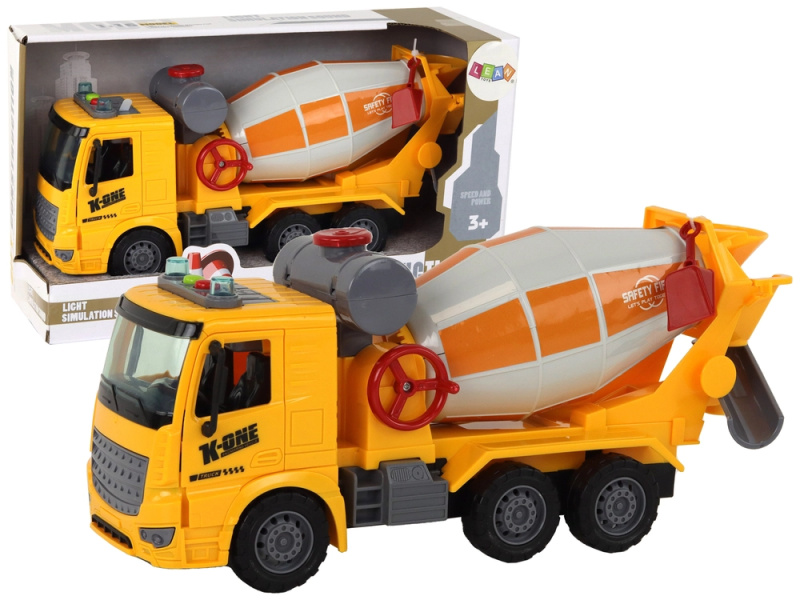 Míchačka betonu nákladní auto na baterie 1:16