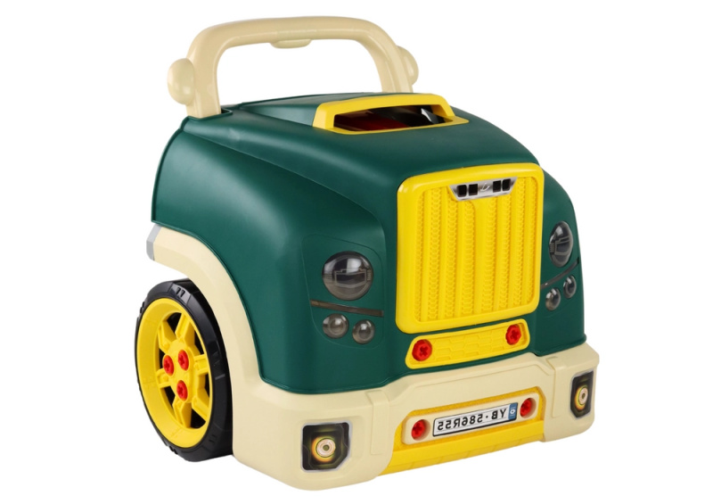 Zelená dílenská nákladní hračka pro děti
