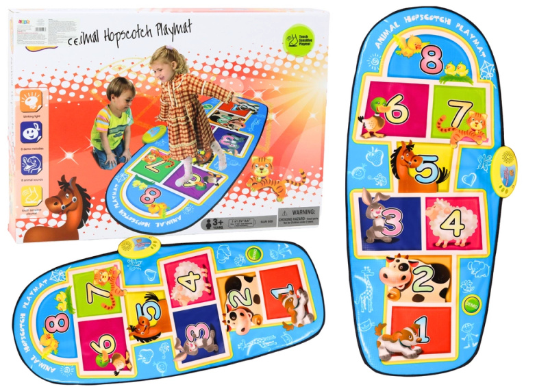 LEANToys Interaktivní podložka s různými melodiemi