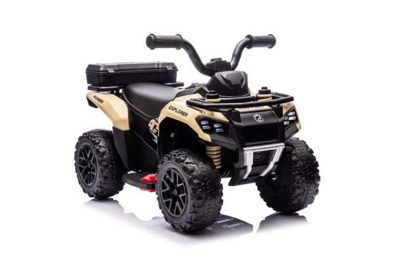 Dětská čtyřkolka na akumulátor Explorer Khaki