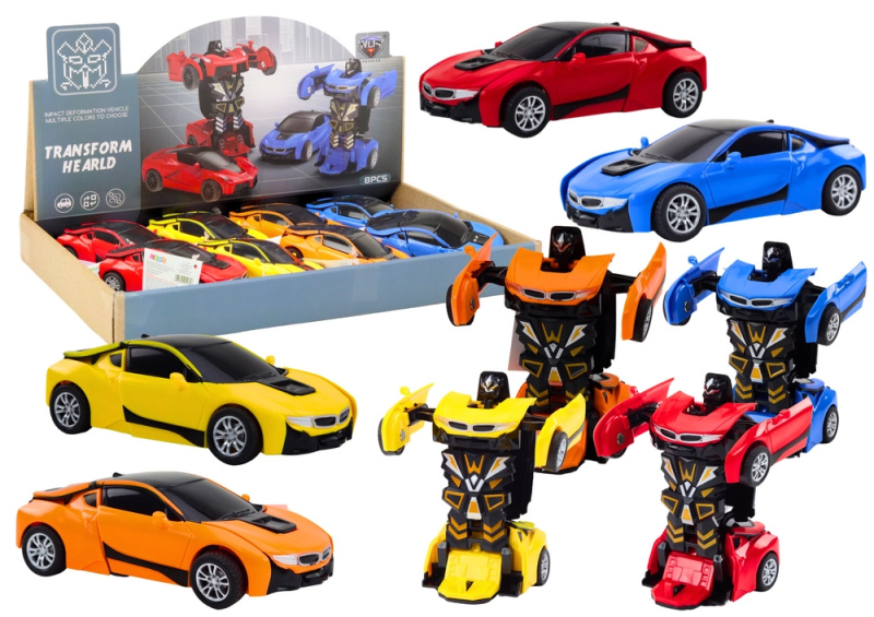 Robot Auto-Robot 2v1 4 barvy