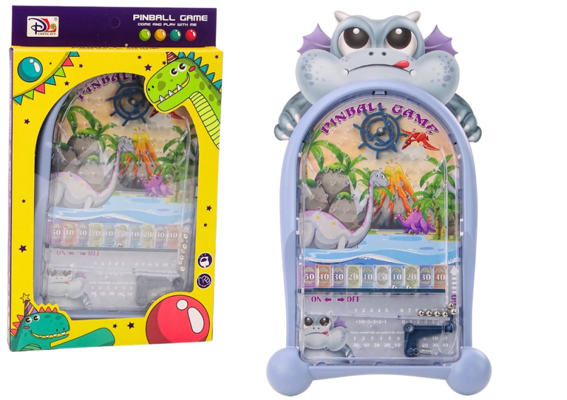 Lean Toys Pinball Dinosauři Dragon Blue Stand