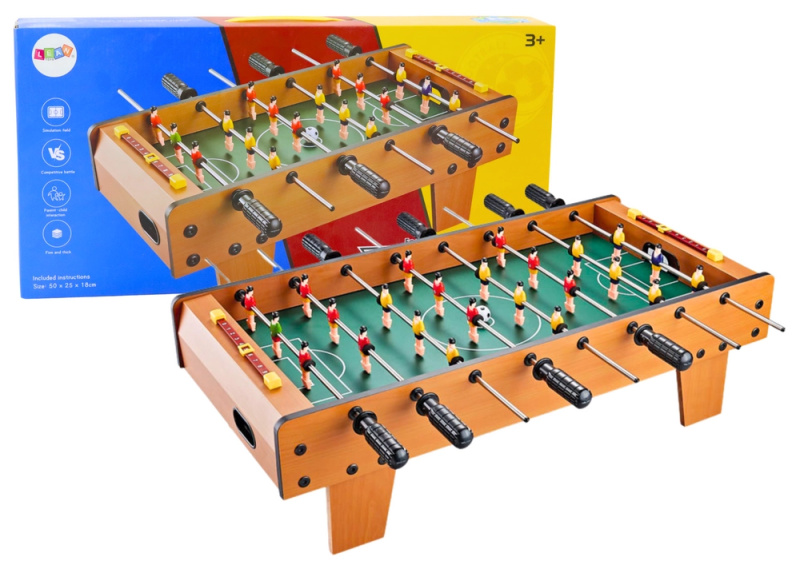 LEAN Toys Velký stůl na stolní fotbal 50 cm - Fotbal