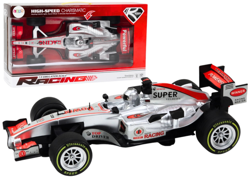 Sportovní závodní auto s pohonem 1:9 Silver Sounds