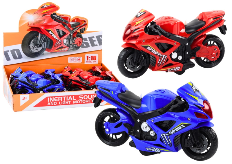 Sportovní motocykl Fricative Drive Light and Sound 2 barvy