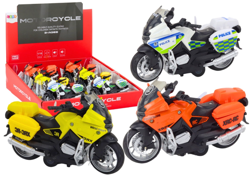 Motocykl s třecím pohonem - 3 vzory