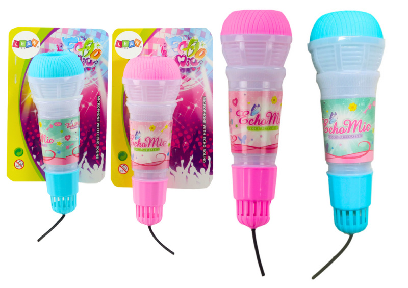 Dětský mikrofon Echo Light Blue