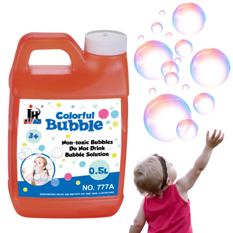 Tekuté mýdlové bubliny 0,5 l láhev