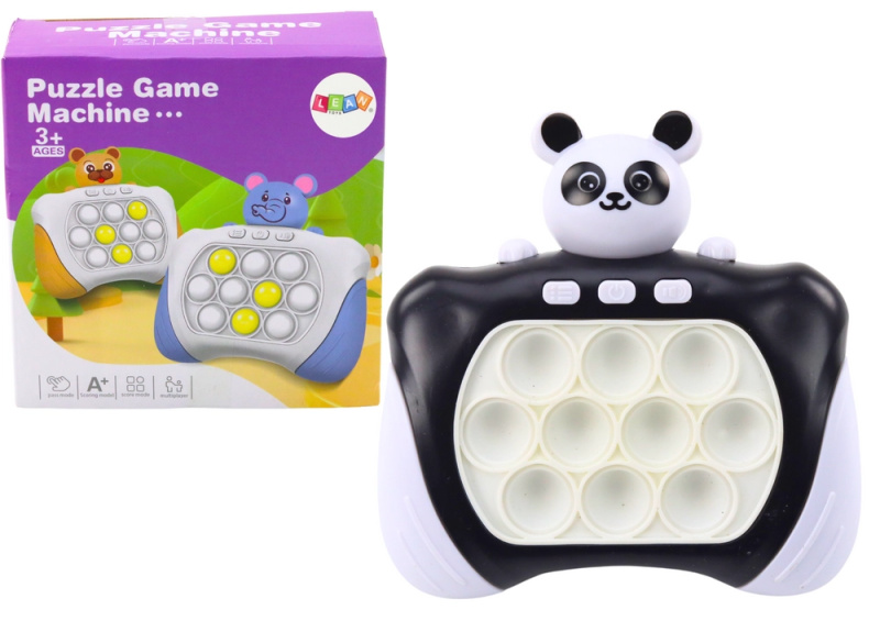 Elektronická konzolová arkádová hra Pop-It Panda
