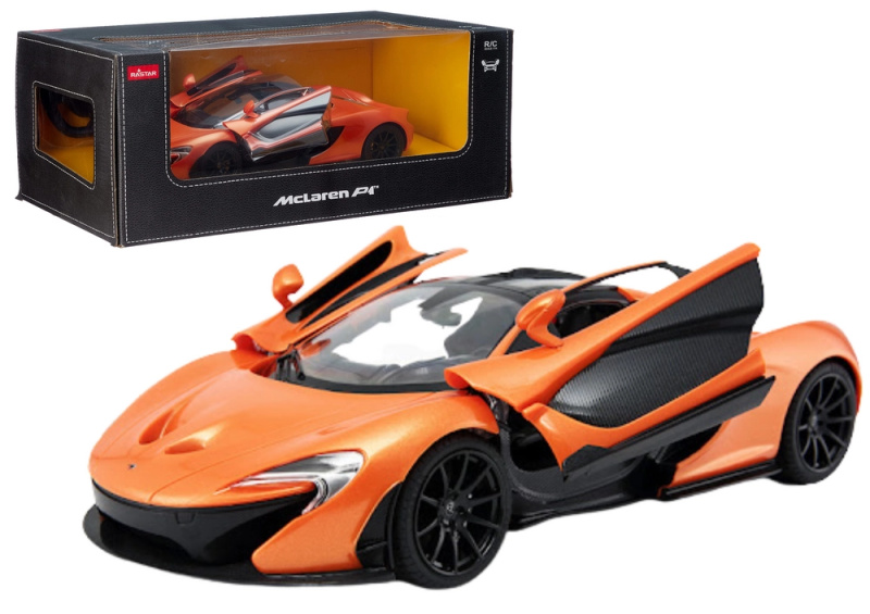 RC auto 1:14 Mclaren P1 na dálkové ovládání, oranžová barva
