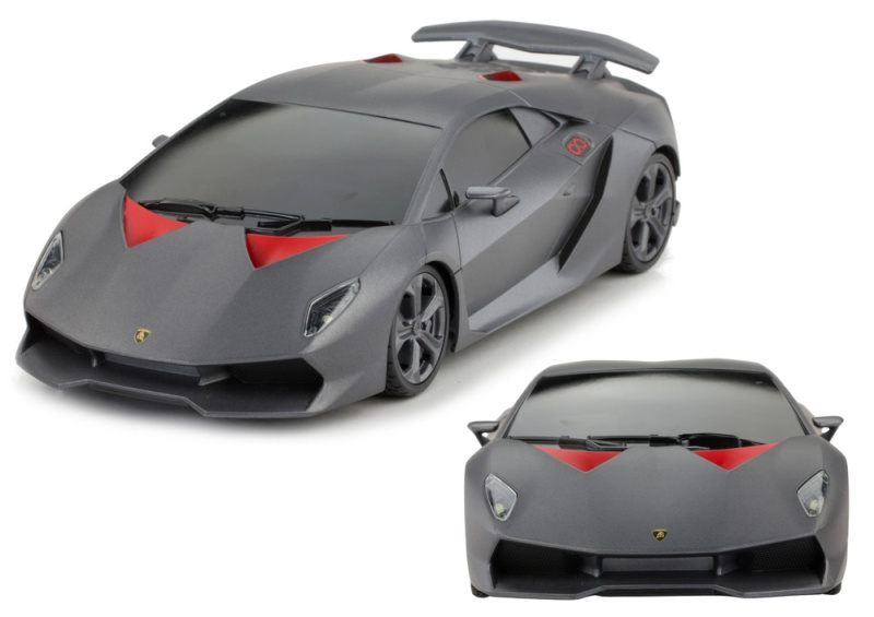 RC sportovní auto 1:18 Lamborghini Sesto Elemento Grey na dálkové ovládání