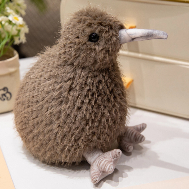 Plyšový pták Kiwi hnědý