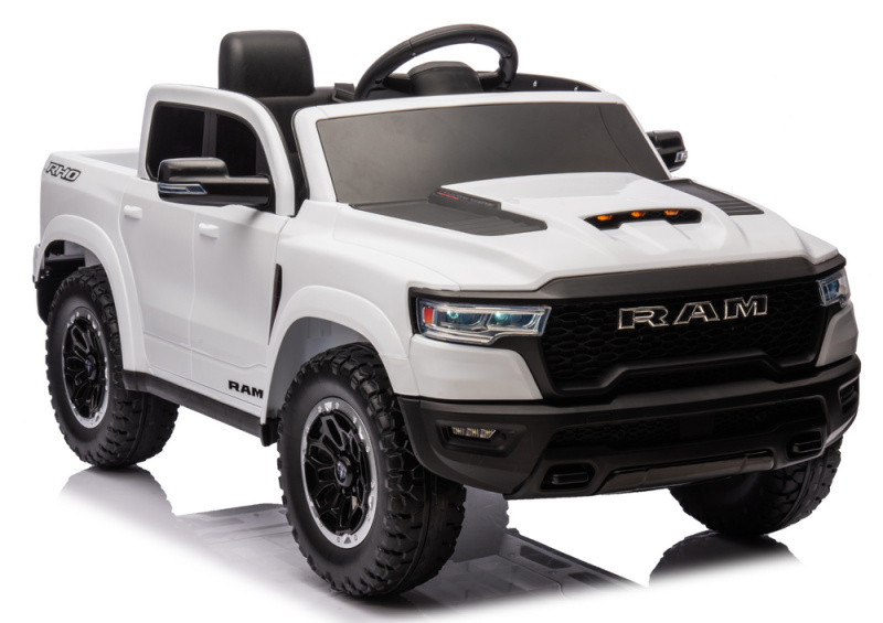 Elektrické autíčko Dodge Ram bílé