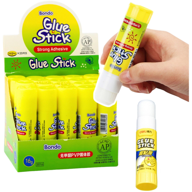 Silný školní a kancelářský lepicí tyčinka 16g