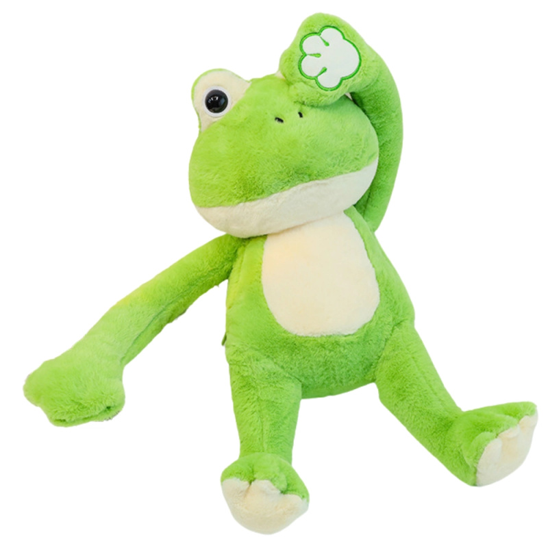 Plyšová Žába Se Zelenými Magnety 23 cm