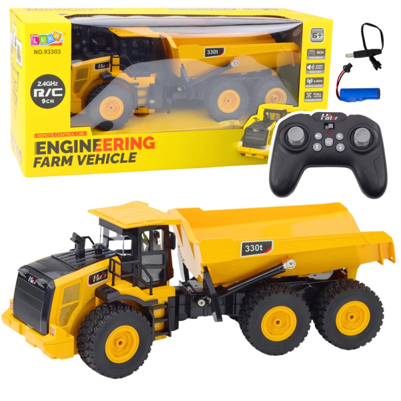 RC Dálkově řízený nákladní vůz 9CH 2.4GHz