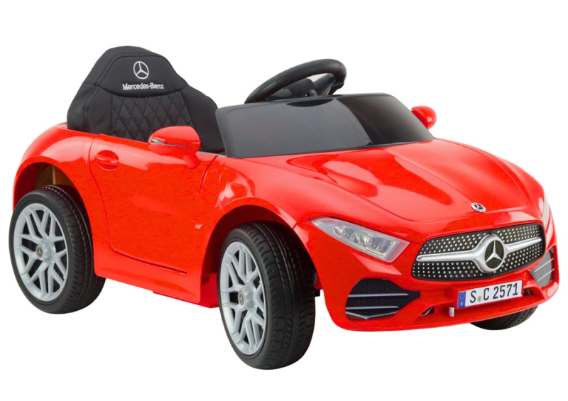 Elektrické odrážedlo MERCEDES červené