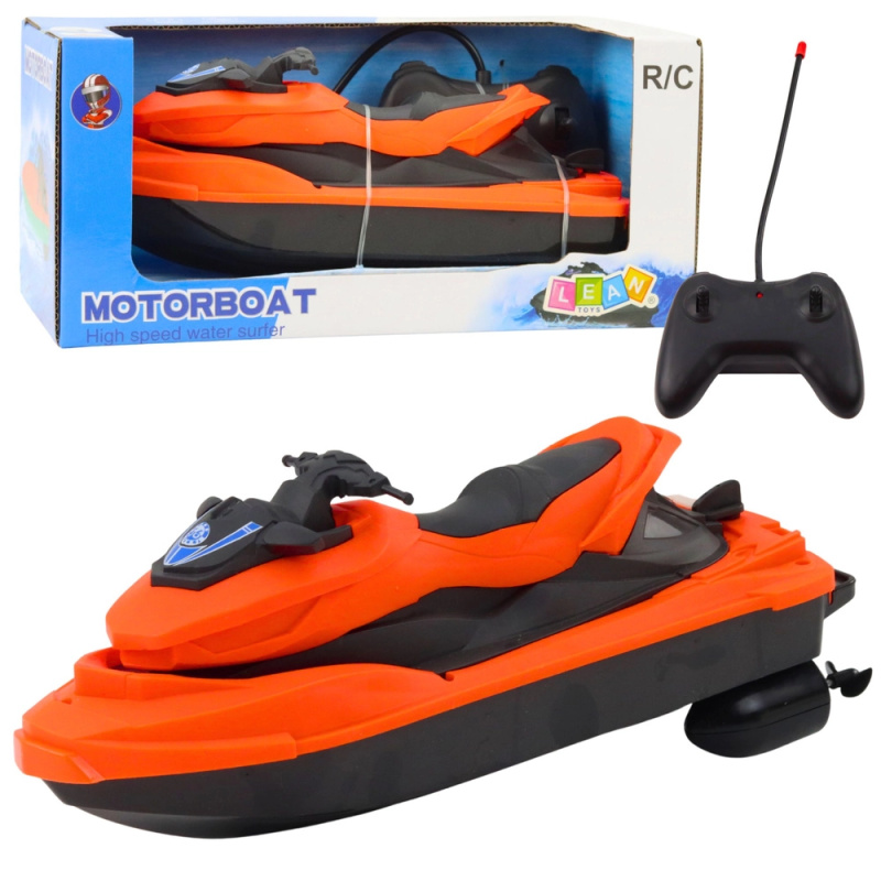 Závodní vodní skútr RC 1:42 oranžový