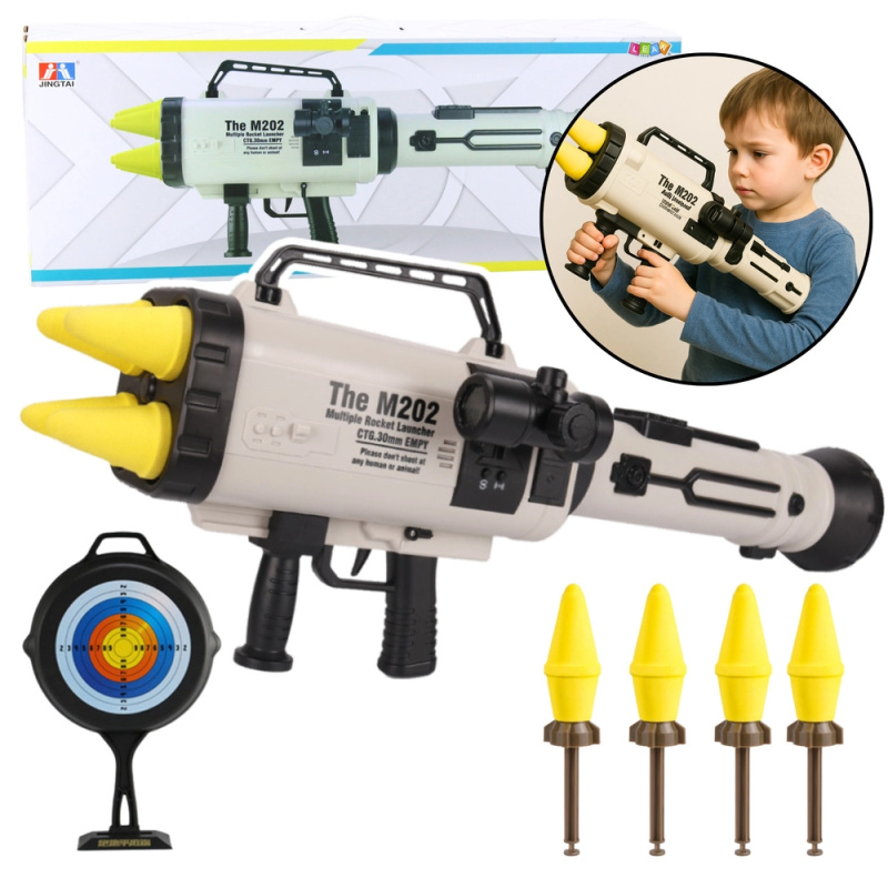 Velký raketomet s pěnovými střelami 68 cm