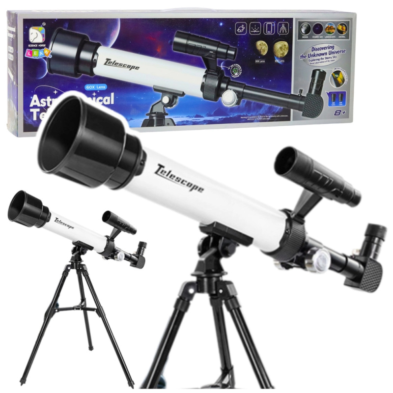 Dětský astronomický dalekohled s držákem na telefon