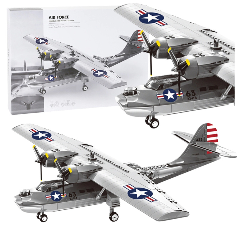 Konstrukční kostky Letadlo PBY-5A Catalina