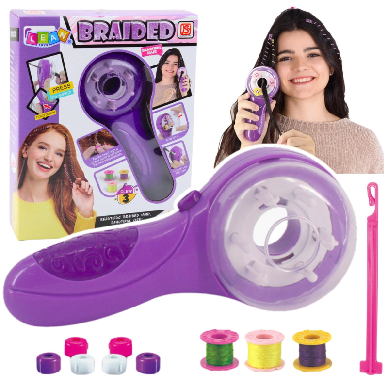 Zaplétačka copánků s příslušenstvím