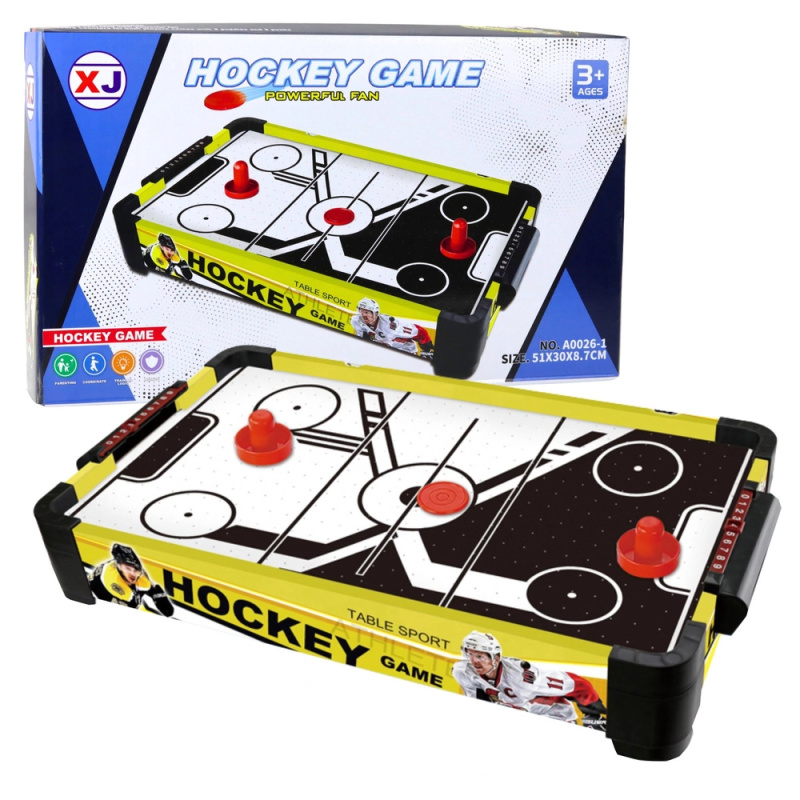 Stůl na Air Hockey Dřevěný pro Děti a Dospělé