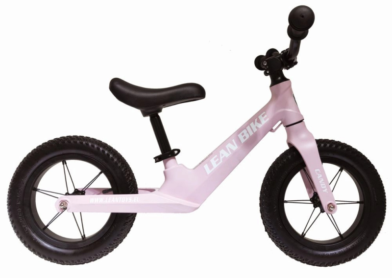 Odrážedlo Candy - růžové, lehká magnesiová konstrukce