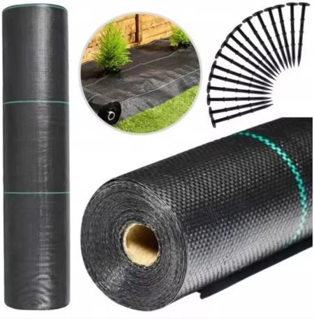 Agrotkanina černá 100 cm x 50m UV 70g proti plevelům