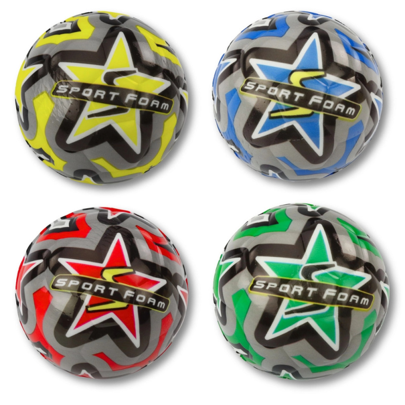 Sada sportovních pěnových míčků Sport Foam 7 cm