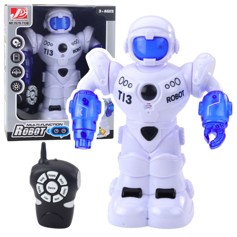 Inteligentní RC robot s dálkovým ovládáním, světly a zvuky