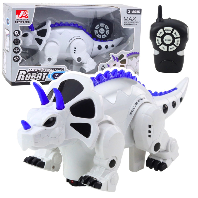 Inteligentní RC robot dinosaurus Triceratops