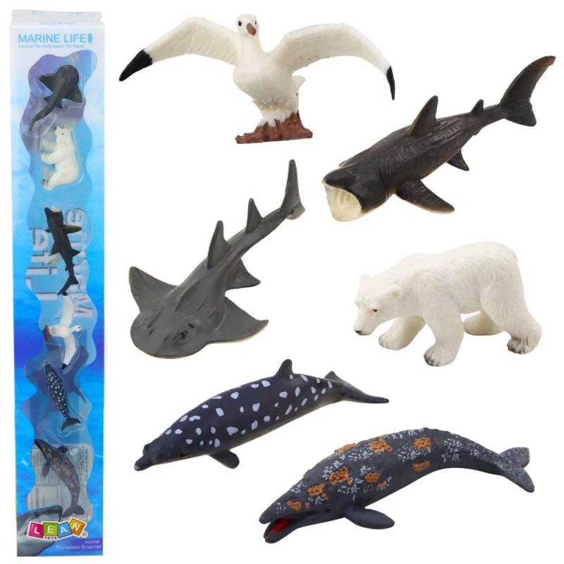 Sada Miniatur Mořských Zvířat 6 ks Marine Life