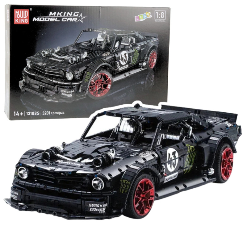 Konstrukční stavebnice sportovní auto MUSTANG HOONICORN V2, 3201 dílků