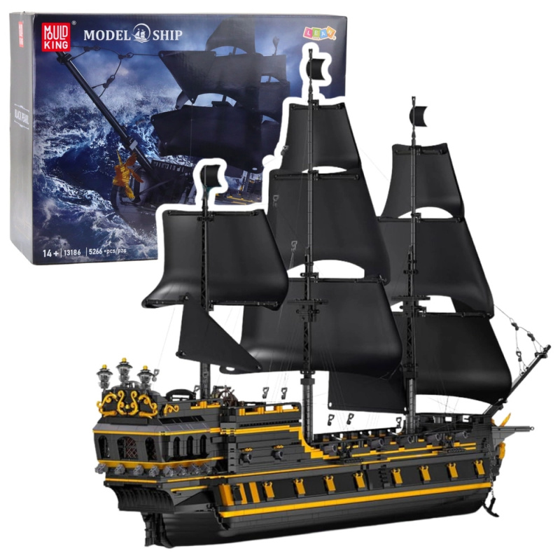 Stavebnice pirátská loď Černá perla 5266 dílků