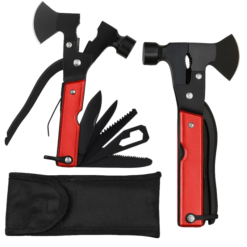 Multifunkční turistický nástroj Survival Multitool 17v1