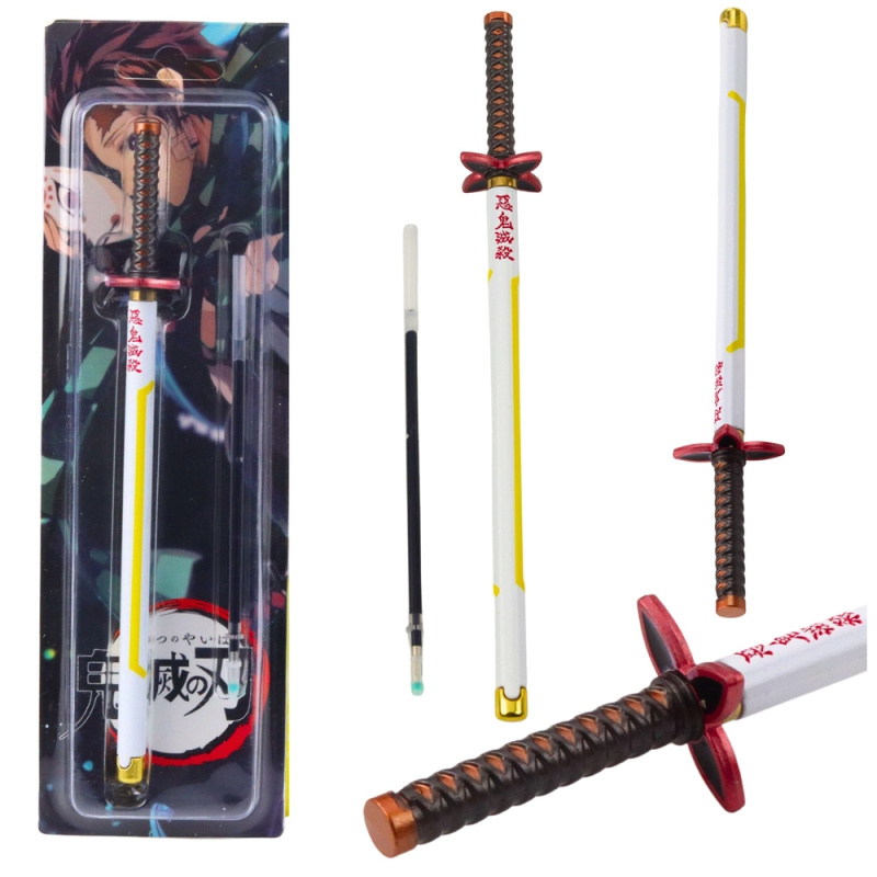 Dlouhé pero katana inspirované anime
