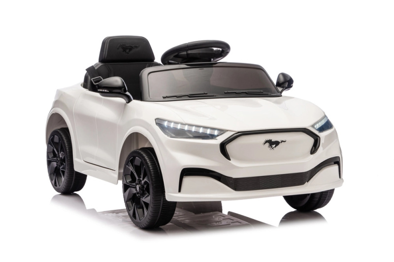Elektrické autíčko ford mustang mach-e 24v bílé