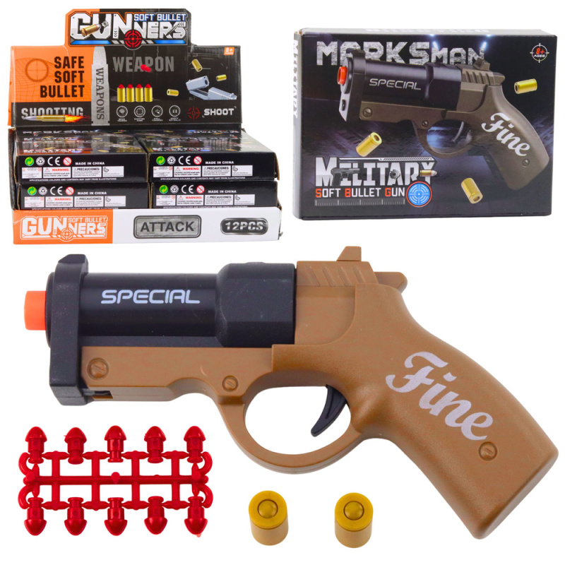 mini pistole na pěnové náboje marksman fine 13,5 cm