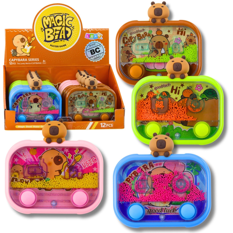 Vodní hra s kapybarou s kuličkami a podsvícením