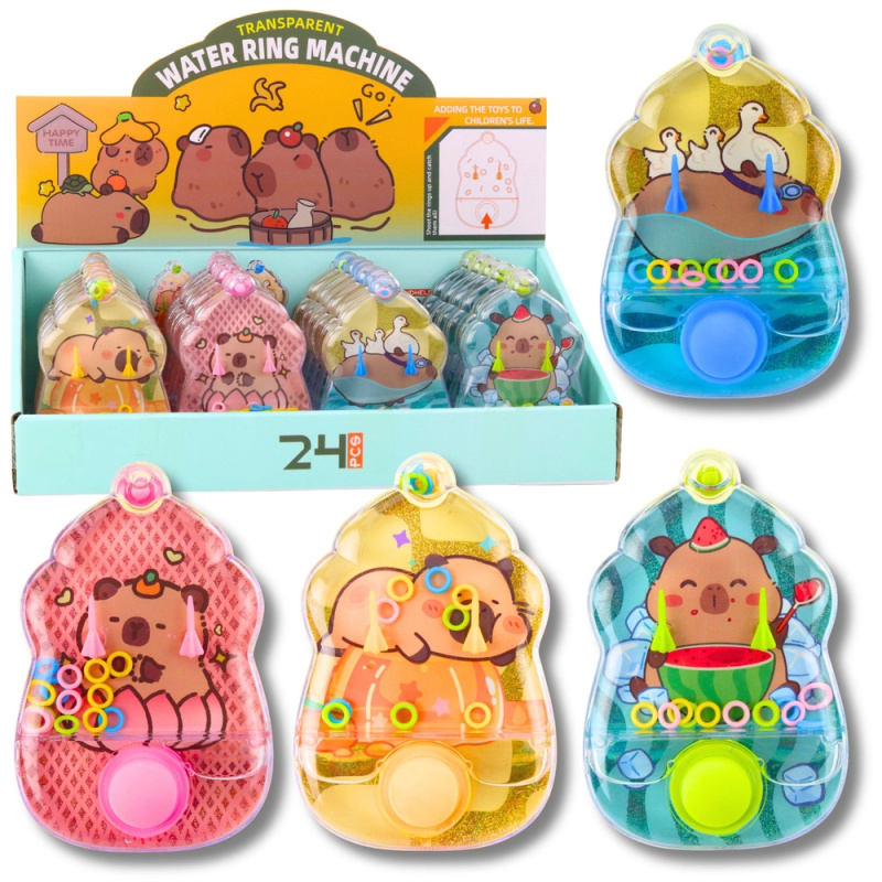 Vodní dovednostní hra pro děti s kapybarou – barevný mix