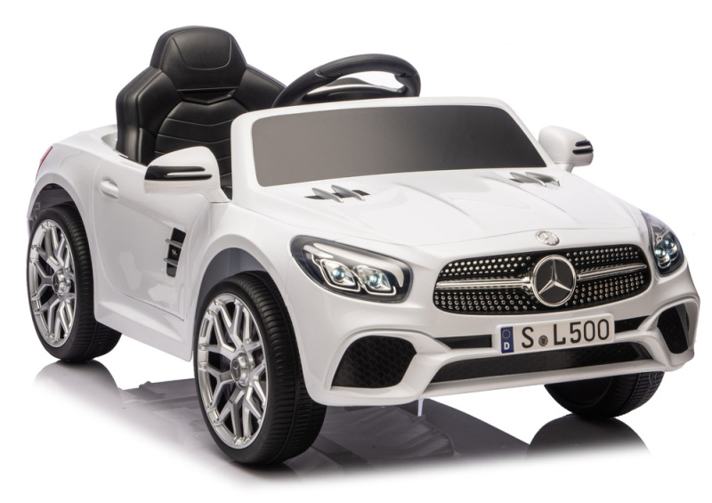 Elektrické autíčko MERCEDES SL500, bílé